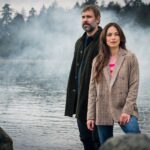 MURDER IN A SMALL TOWN: L-R: Rossif Sutherland and Kristin Kreuk. CR: FOX.