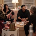 L-R: Kirsten Vangsness as Penelope Garcia, Aisha Tyler as Dr. Tara Lewis, Adam Rodriguez as Luke Alvez, Joe Mantegna as David Rossi and A.J. Cook as Jennifer ‘JJ’ Jareau in Criminal Minds: Evolution, episode 1, season 17 streaming on Paramount+, 2024. Photo Credit: Michael Yarish /Paramount+