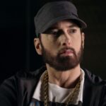 Eminem in How Music Got Free, streaming on Paramount+, 2024. Photo Credit: Paramount+.