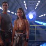 Richard Fleeshman (“LT. James Brice”), Tiana Upcheva (“Eva Markovic”) - Credit: Aleksandar Letic/Ark TV Holdings, Inc./SYFY