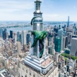 Max Culminates The Global “Raise Your Banners” Campaign For Season Two Of HOUSE OF THE DRAGON, With A 270-ft Vhagar The Dragon Installation Atop The Empire State Building