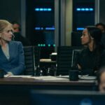 L-R Nicole Kidman as Kaitlyn Meade and Zoe Saldana as Joe in Lioness, episode 3, season 2, streaming on Paramount+, 2024. Photo Credit: Ryan Green/Paramount+