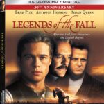 LEGENDS OF THE FALL Debuts on 4K Ultra HD December 3