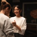 Olivia Munn and Amanda Peet in “Your Friends & Neighbors,” premiering April 11, 2025 on Apple TV+.