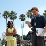 L-R: Christina Millian as Maria LaGuerta and Patrick Gibson as Dexter in Dexter: Original Sin, streaming on Paramount+, 2024. Photo Credit: Patrick Wymore/Paramount+ with Showtime.