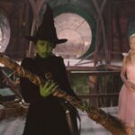 L to R: Cynthia Erivo is Elphaba and Ariana Granda is Glinda in WICKED, directed by Jon M. Chu