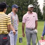 Peter Dager, Wyndham Clark, Max Homa and Owen Wilson star in “Stick,” premiering June 4, 2025 on Apple TV+.