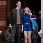 ZOMBIES 4: DAWN OF THE VAMPIRES - (Disney/Matt Klitscher) MILO MANHEIM, MEG DONNELLY