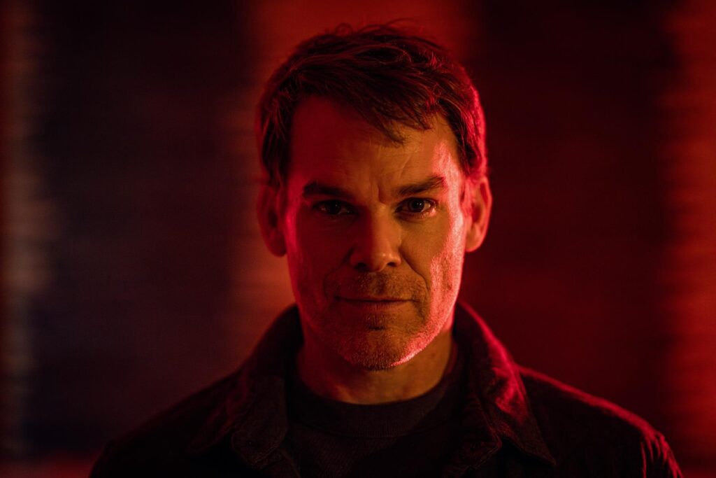 Michael C. Hall as Dexter Morgan in Dexter: Resurrection, episode 2, season 1, streaming on Paramount+ with SHOWTIME, 2025. Photo Credit: Zach Dilgard/Paramount+ with SHOWTIME.