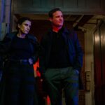 L-R: Kadia Saraf as Detective Claudette Wallace and Dominic Fumusa as Detective Melvin Oliva in Dexter: Resurrection, episode 5, season 1, streaming on Paramount+ with SHOWTIME, 2025. Photo Credit: Zach Dilgard/Paramount+ with SHOWTIME.