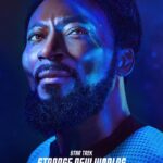 Babs Olusanmokun as M’Benga of the Paramount+ original series STAR TREK: STRANGE NEW WORLDS. Photo Cr: Pari Dukovic/Paramount+ TM & © 2025 CBS Studios Inc. All Rights Reserved.