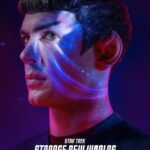 Ethan Peck as Spock of the Paramount+ original series STAR TREK: STRANGE NEW WORLDS. Photo Cr: Pari Dukovic/Paramount+ TM & © 2025 CBS Studios Inc. All Rights Reserved.