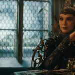 (L-R) Rachel Zegler as Snow White and Gal Gadot as Evil Queen  in DISNEY's live-action SNOW WHITE. Photo courtesy of Disney. © 2024 Disney Enterprises, Inc. All Rights Reserved.