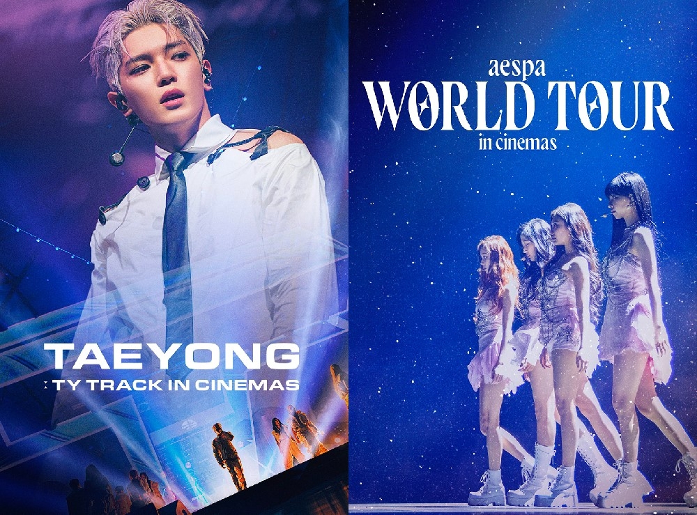 K-pop Concert Films TAEYONG: TY TRACK IN CINEMAS and AESPA: WORLD