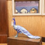 ‘Mystery Hotel Theme’ Set Plates of the Big Brother House for season 27 of the CBS Original Series BIG BROTHER, scheduled to air on the CBS Television Network.  Pictured: Living Room Chess Guardians: Towering 22-foot walls and a balcony lined with giant plaster chess pieces (Bishop, Queen, King, Knight) watch over the house adding a regal and strategic flair. Photo: Matthew Taplinger ©2025 CBS Broadcasting, Inc. All Rights Reserved.