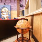 ‘Mystery Hotel Theme’ Set Plates of the Big Brother House for season 27 of the CBS Original Series BIG BROTHER, scheduled to air on the CBS Television Network.  Pictured: Living Room Chess Guardians: Towering 22-foot walls and a balcony lined with giant plaster chess pieces (Bishop, Queen, King, Knight) watch over the house adding a regal and strategic flair. Photo: Matthew Taplinger ©2025 CBS Broadcasting, Inc. All Rights Reserved.