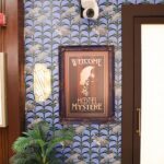 ‘Mystery Hotel Theme’ Set Plates of the Big Brother House for season 27 of the CBS Original Series BIG BROTHER, scheduled to air on the CBS Television Network.  Pictured: Entryway. Photo: Matthew Taplinger ©2025 CBS Broadcasting, Inc. All Rights Reserved.