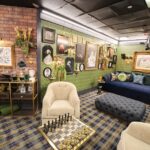 ‘Mystery Hotel Theme’ Set Plates of the Big Brother House for season 27 of the CBS Original Series BIG BROTHER, scheduled to air on the CBS Television Network.  Pictured: Venom Lounge & Poison Bar: Upstairs, snakes slither across the wallpaper in a moody lounge featuring a “Poison Bar,” (don’t worry, there is no actual poison) a velvet daybed, and ravens stealing party lights. Photo: Matthew Taplinger ©2025 CBS Broadcasting, Inc. All Rights Reserved.