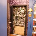 ‘Mystery Hotel Theme’ Set Plates of the Big Brother House for season 27 of the CBS Original Series BIG BROTHER, scheduled to air on the CBS Television Network.  Pictured: Living Room Chess Guardians: Towering 22-foot walls and a balcony lined with giant plaster chess pieces (Bishop, Queen, King, Knight) watch over the house adding a regal and strategic flair. Photo: Matthew Taplinger ©2025 CBS Broadcasting, Inc. All Rights Reserved.