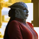 Gina Yashere in season 1, episode 2 of Star Trek: Starfleet Academy streaming on Paramount+. Photo Credit: Brooke Palmer/Paramount+