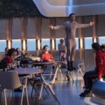 Sandro Rosta in season 1, episode 3 of Star Trek: Starfleet Academy streaming on Paramount+. Photo Credit: Brooke Palmer/Paramount+