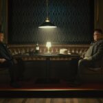 Sylvester Stallone as Dwight Manfredi and Robert Patrick as Dunmire in the Paramount+ original series TULSA KING. Photo Credit: Brian Douglas/Paramount+. ©2025 Viacom International Inc. All Rights Reserved.