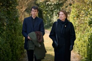 Murder Before Evensong_Season 1, Episode 4 - Photo Credit: Robert Viglasky/AcornTV