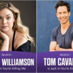 Acorn TV’s Brooke Shields Mystery Series YOU’RE KILLING ME Casts Amalia Williamson and Tom Cavanagh