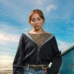 Sunrise at Black Sea over an old wooden fishing boats