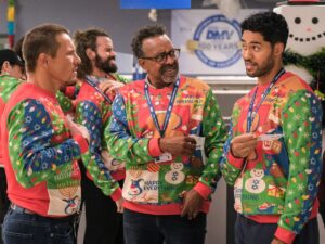 Tony Cavalero, Tim Meadows, and Alex Tarrant in DMV