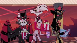 Hazbin Hotel - Husk, Angel Dust, Sir Pentious