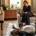 Sarah Goldberg as Joanne, Zach Galifianakis as Bardolph in The Audacity (Season 1). Photo Credit: Ed Araquel/AMC