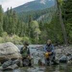 THE MADISON: Pictured (L-R): Matthew Fox as Paul Clyburn and Kurt Russell as Preston Clyburn in season 1, episode 1 of the Paramount+ series THE MADISON. Photo Cr: Emerson Miller /Paramount + © 2026 Viacom International Inc.