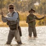 THE MADISON: Pictured (L-R): Kurt Russell as Preston Clyburn and Matthew Fox as Paul Clyburn, in season 1, episode 1 of the Paramount+ series THE MADISON. Photo Cr: Emerson Miller /Paramount + © 2024 Viacom International Inc. All Rights Reserved.