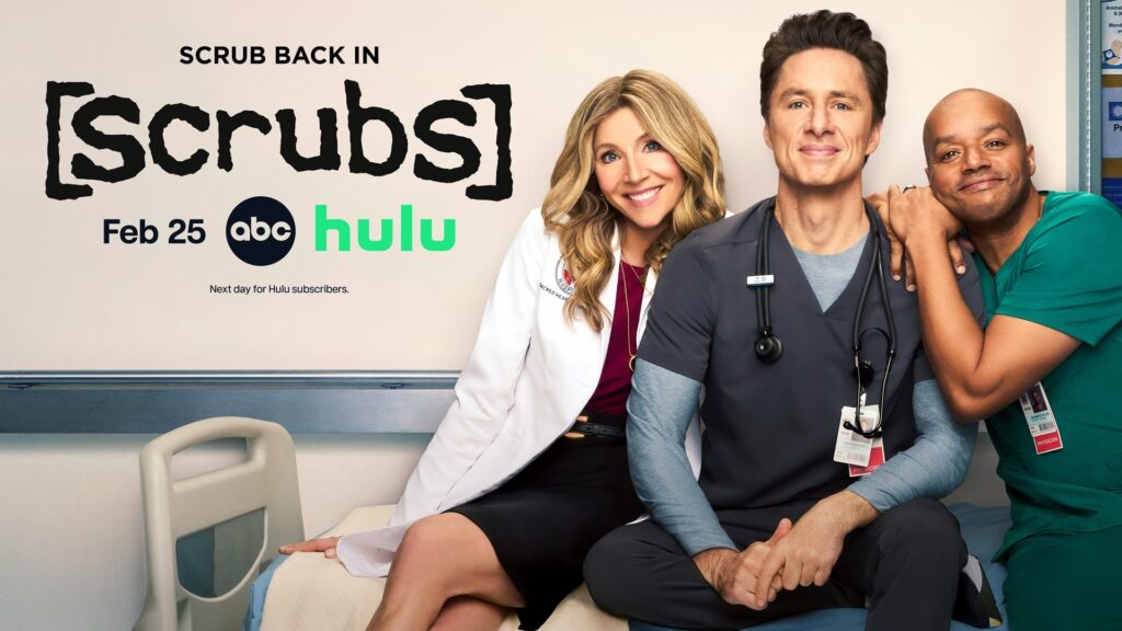 SCRUBS - Key Art. (Disney)