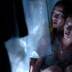 Victoria Wyant as 'Kate' and Johnny Sequoyah as 'Lucy' in Primate from Paramount Pictures.
