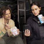 CBS Original Series EINSTEIN, will launch midseason. Albert Einstein’s brilliant but directionless great grandson (Matthew Gray Gubler) is forced to put his reckless antics behind him, utilizing his genius to help solve crimes with a local police detective (Melissa Fumero). Pictured: Matthew Gray Gubler as Lewis Einstein and Melissa Fumero as Teri London Photo: Jan Thijs/CBS ©2026 CBS Broadcasting, Inc. All Rights Reserved.