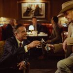 Andy Garcia as Gallino and Billy Bob Thornton as Tommy Norris in Landman episode 3, season 2, streaming on Paramount+. Photo Credit: Emerson Miller/Paramount+