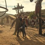 Walton Goggins (The Ghoul) and Ella Purnell (Lucy MacLean) in FALLOUT SEASON 2
Photo Credit: Lorenzo Sisti / Prime
© Amazon Content Services LLC