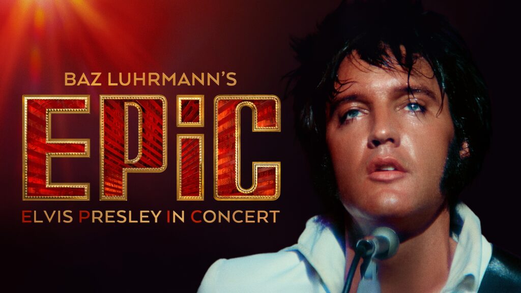 Key Art for EPiC: Elvis Presley in Concert. Photo Credit: © 2025 Sony Music Entertainment. All Rights Reserved / Courtesy of Paramount+