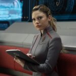 Bella Shepard in season 1 , episode 1 of Starfleet Academy streaming on Paramount+. Photo Credit: Brooke Palmer/Paramount+