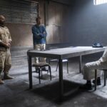 In the interrogation room with John Nixon and Saddam Hussein