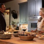 (L-R): Juan Pablo Raba as Joaquin and Annette Bening as Beulah Jackson in Dutton Ranch, episode 2, season 1, streaming on Paramount+, 2026. Photo Credit: Lauren “Lo” Smith/Paramount+.
