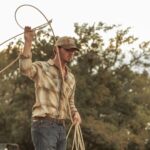 Finn Little as Carter in Dutton Ranch, episode 4, season 1, streaming on Paramount+, 2026. Photo Credit: Lauren “Lo” Smith/Paramount+.