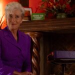 Emma Thompson stars as Lydia Harbottle in THE SHEEP DETECTIVES, from Amazon MGM Studios.
Photo credit: Alex Bailey
© 2026 Amazon Content Services LLC. All Rights Reserved.