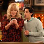 HAPPY'S PLACE -- 'Cheerleaders and Villians' Episode 207 -- Pictured: (l-r) Melissa Peterman as Gabby, Pablo Castelblanco as Steve -- (Photo by: Casey Durkin/NBC)