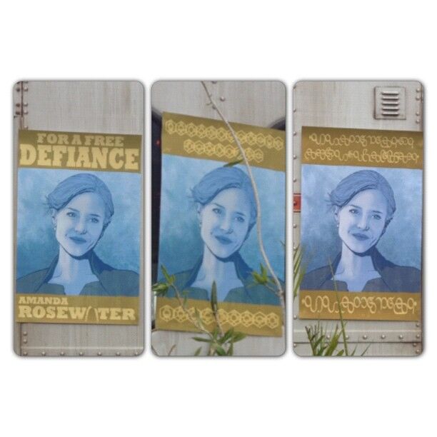 Campaign posters #syfytour #defiance