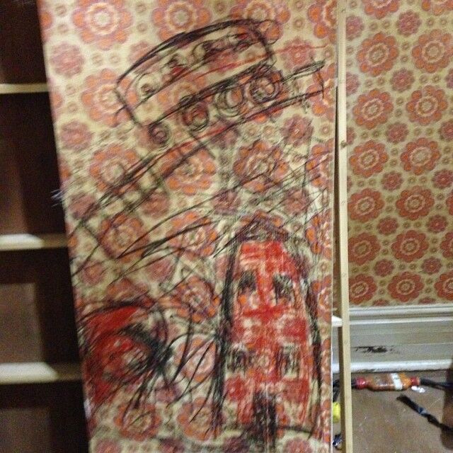On wall in a new room in house next season. What could it mean?! #BeingHuman #SyfyBTS