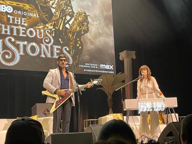 Jane Leo performed “Misbehavin’” from The Righteous Gemstones at the ATX event #HBO #StreamOnMax #TheRighteousGemstones #ATXTVS12 #JaneLeo