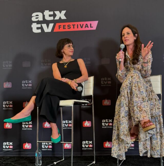 A Conversation with Annabeth Gish & Constance Zimmer panel at #atxtvs13